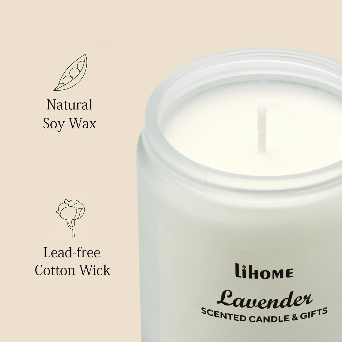 Happy Birthday Candle | Natural Soy Wax Vanilla Scented Candles