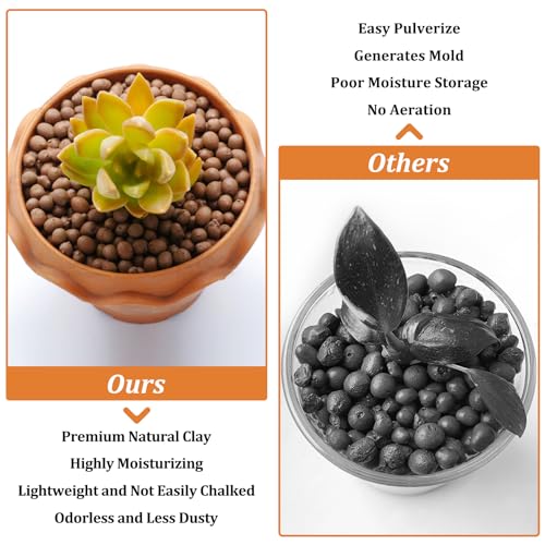 Organic Expanded Clay Pebbles for Plants | Leca