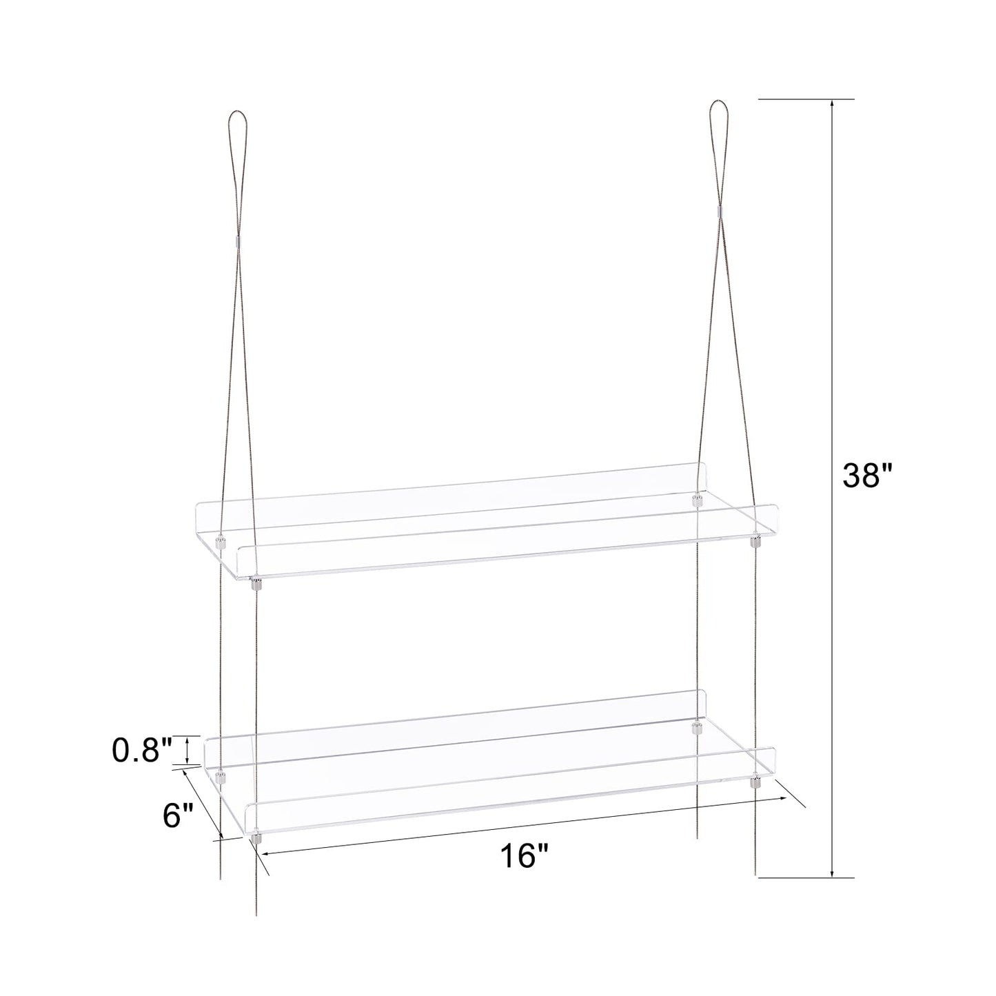 Acrylic Window Shelves