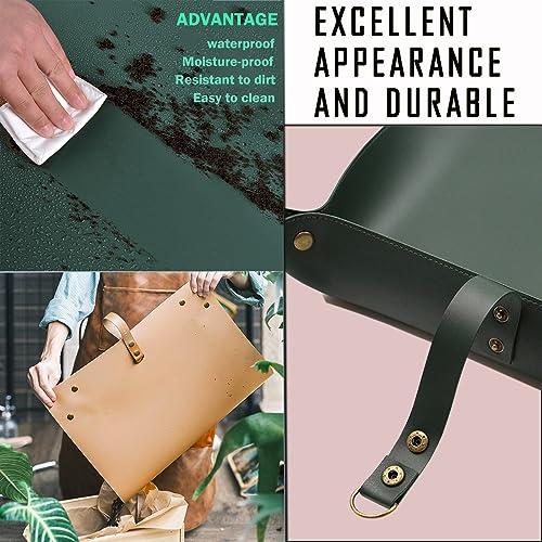 Faux Leather Plant Repotting Mat