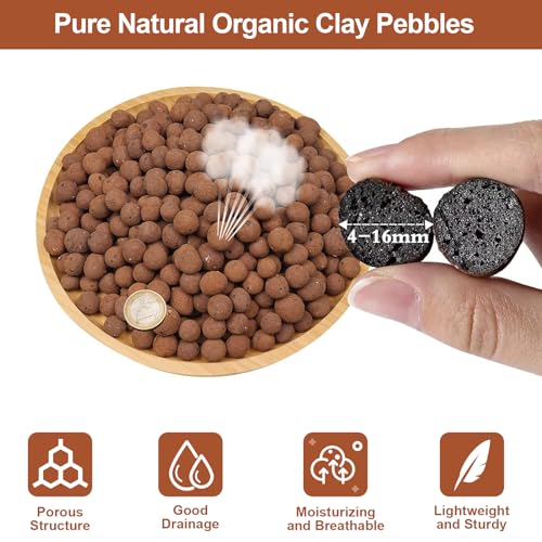 Organic Expanded Clay Pebbles for Plants | Leca