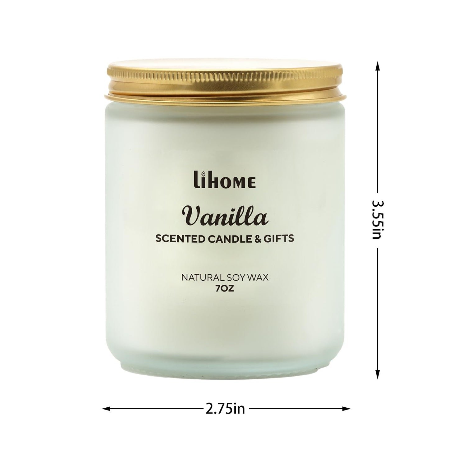 Happy Birthday Candle | Natural Soy Wax Vanilla Scented Candles
