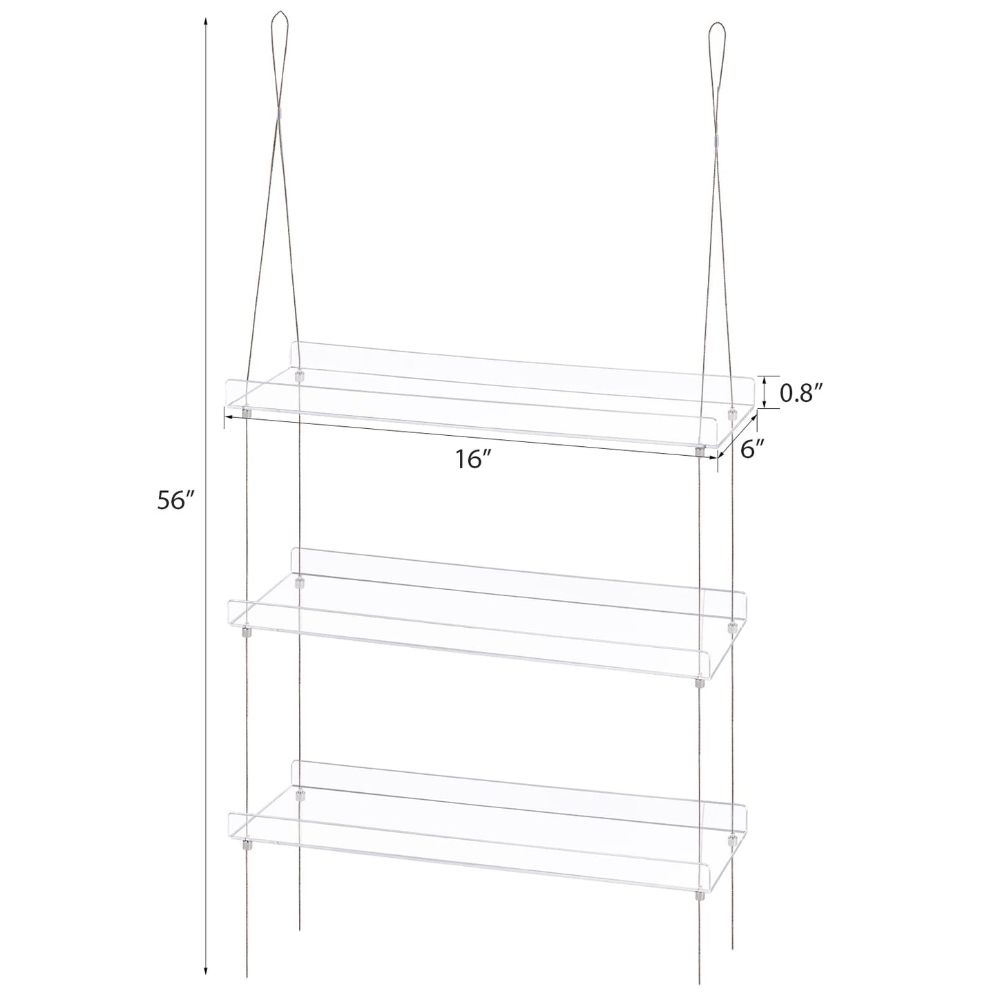 Acrylic Window Shelves