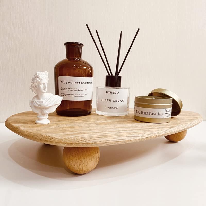 Wooden Pedestal Stand for Decor/Plants/Candles