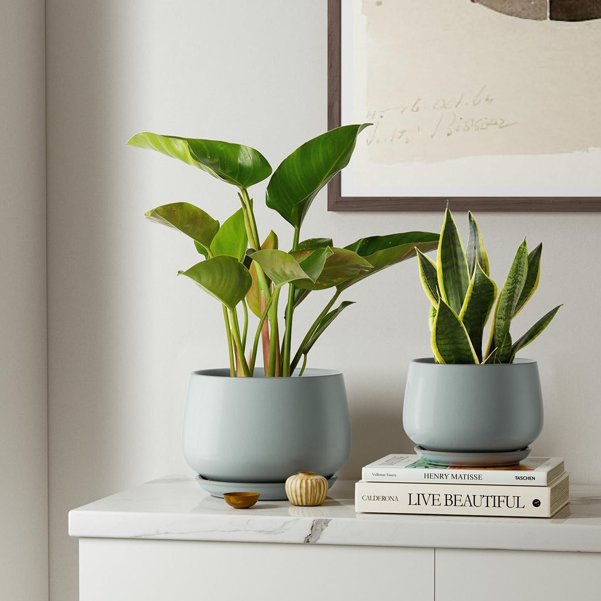 Ceramic Planter Set