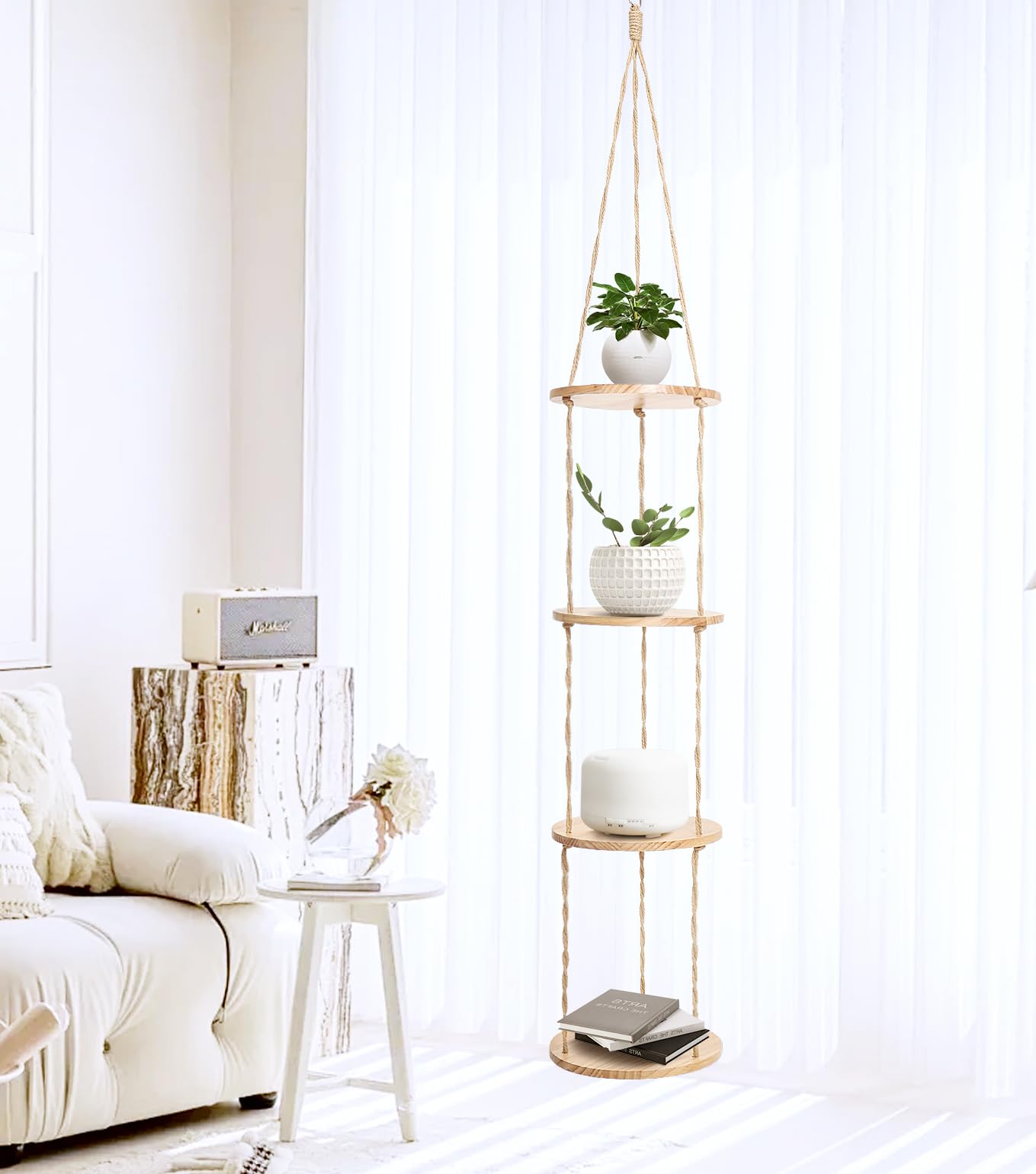 Hanging Plant Shelf