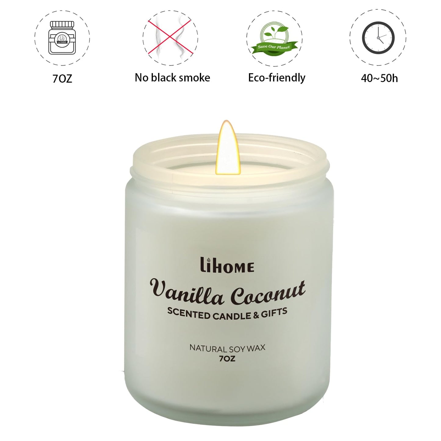 Happy Birthday Candle | Natural Soy Wax Vanilla Scented Candles