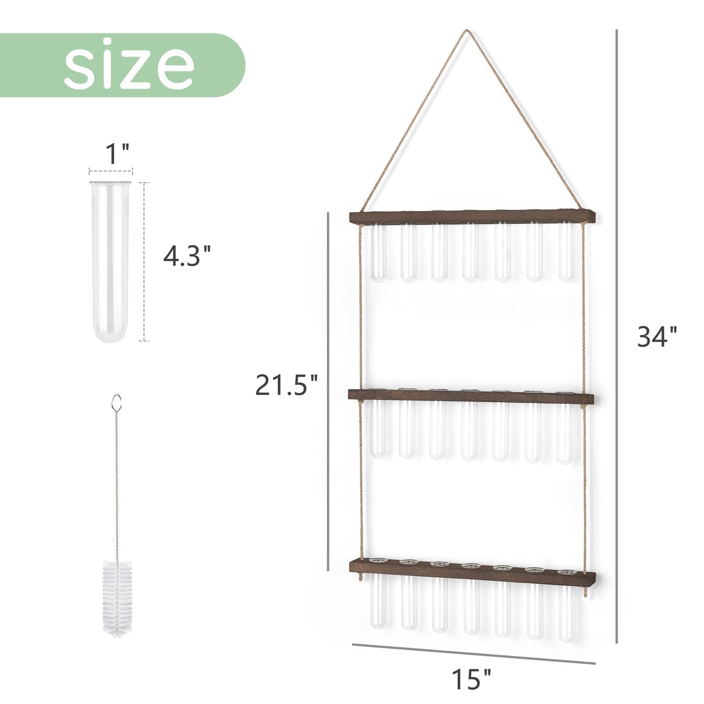 Wall Hanging Plant Propagation Station