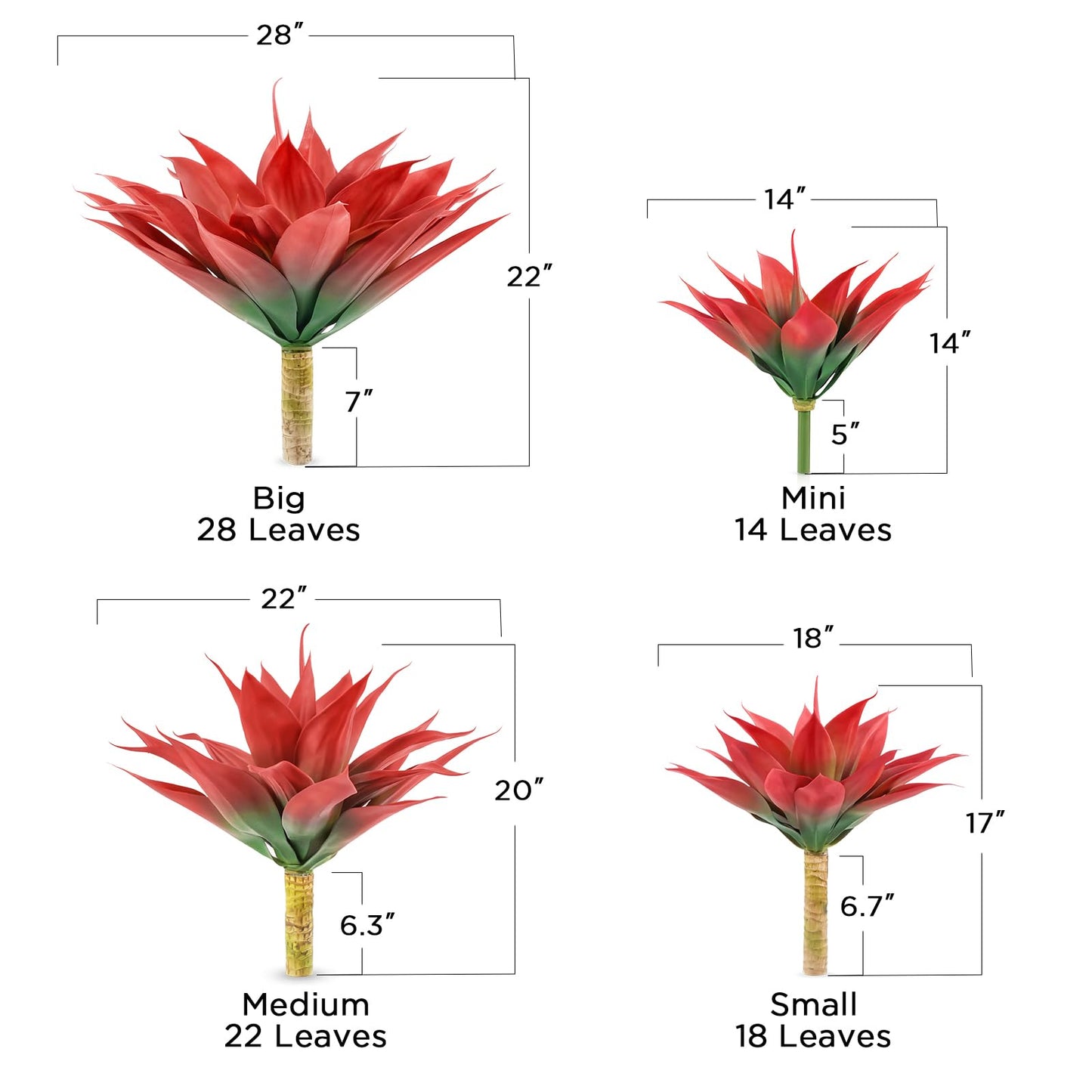 Large Artificial Agave Plant