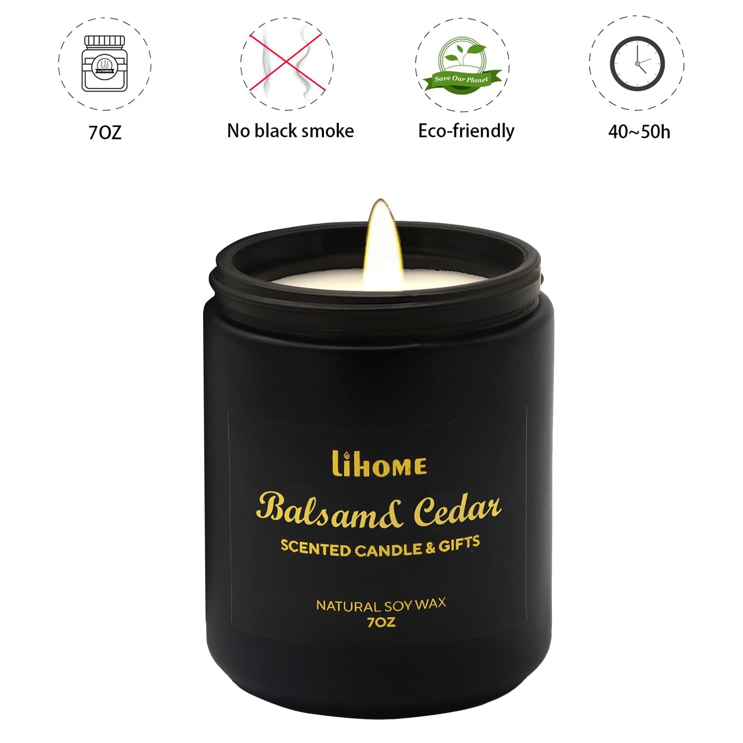 Happy Birthday Candle | Natural Soy Wax Vanilla Scented Candles
