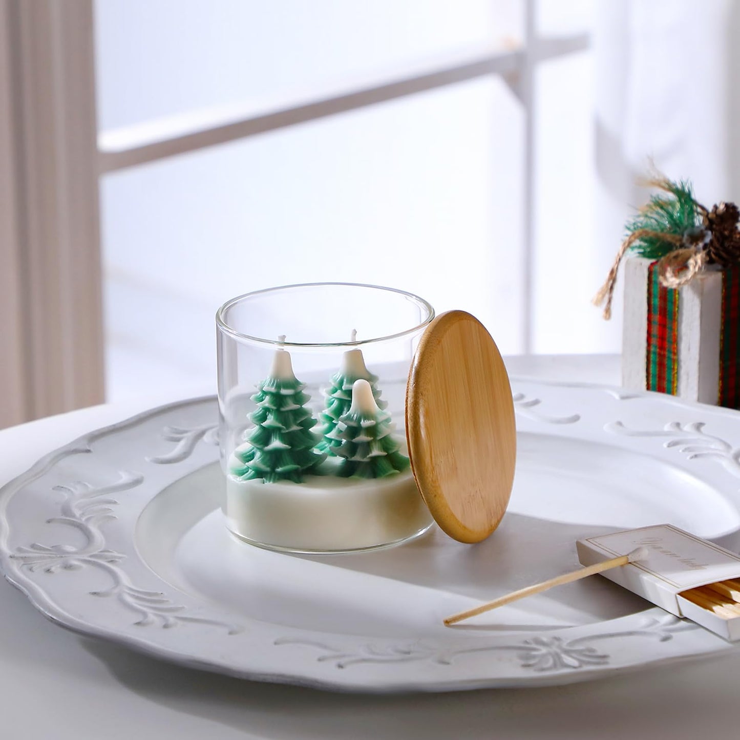 Cactus Terrarium Plant Candle