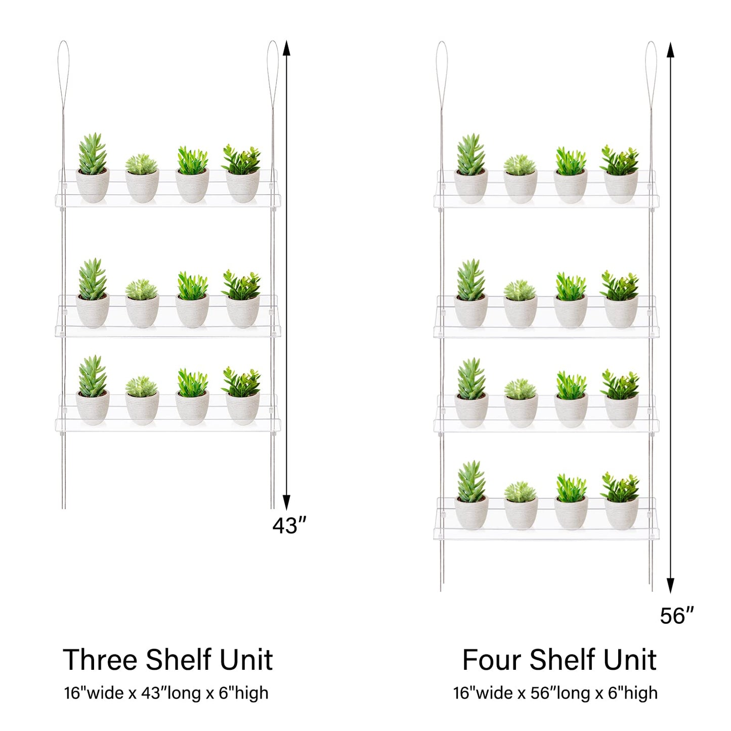 Acrylic Window Shelves