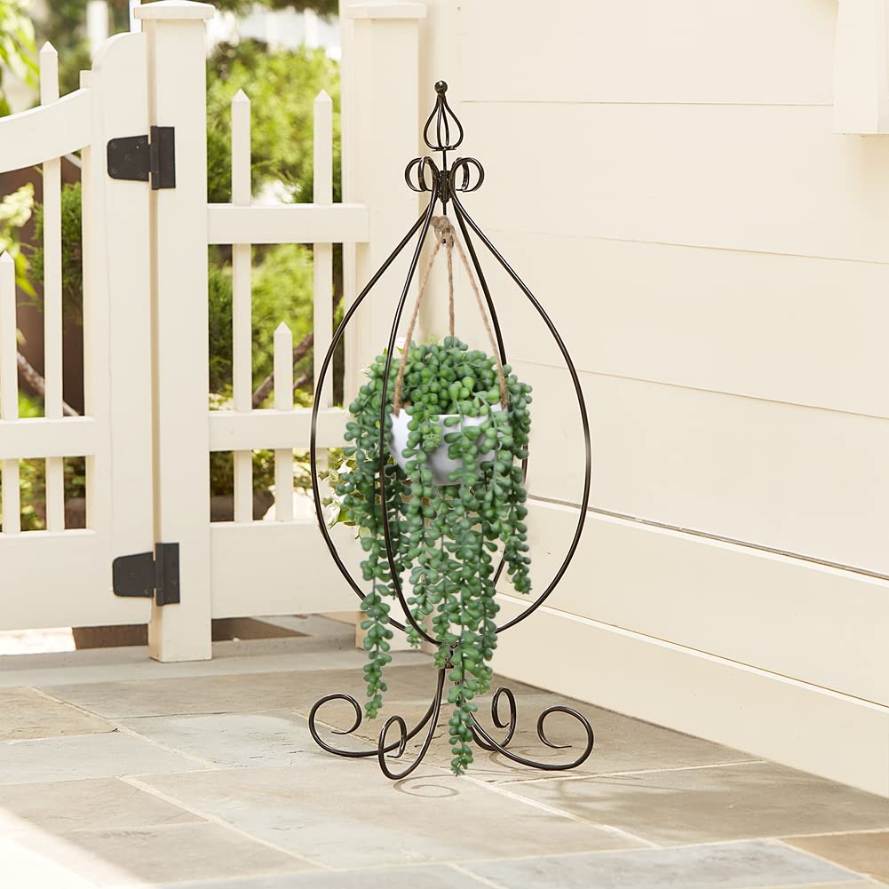Artificial String of Pearls Hanging Plant