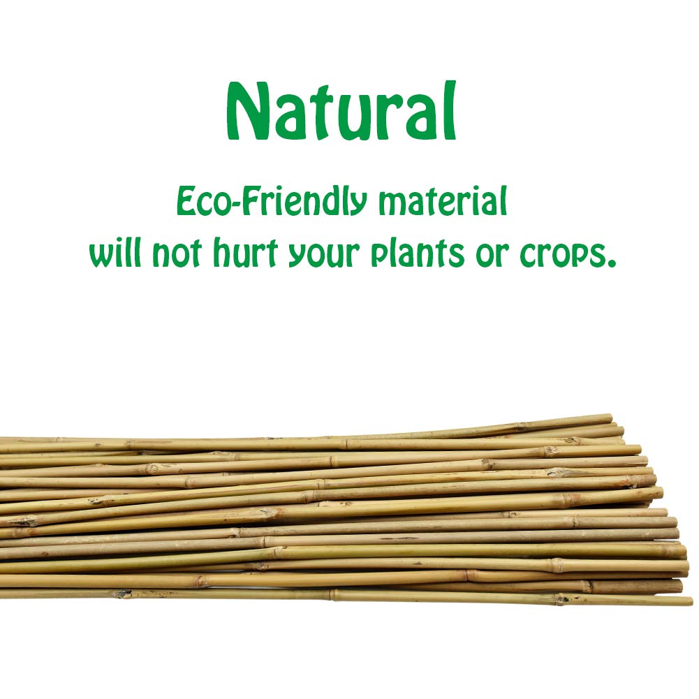 Bamboo Trellis U-Shape for Plant Support - 3 Pack