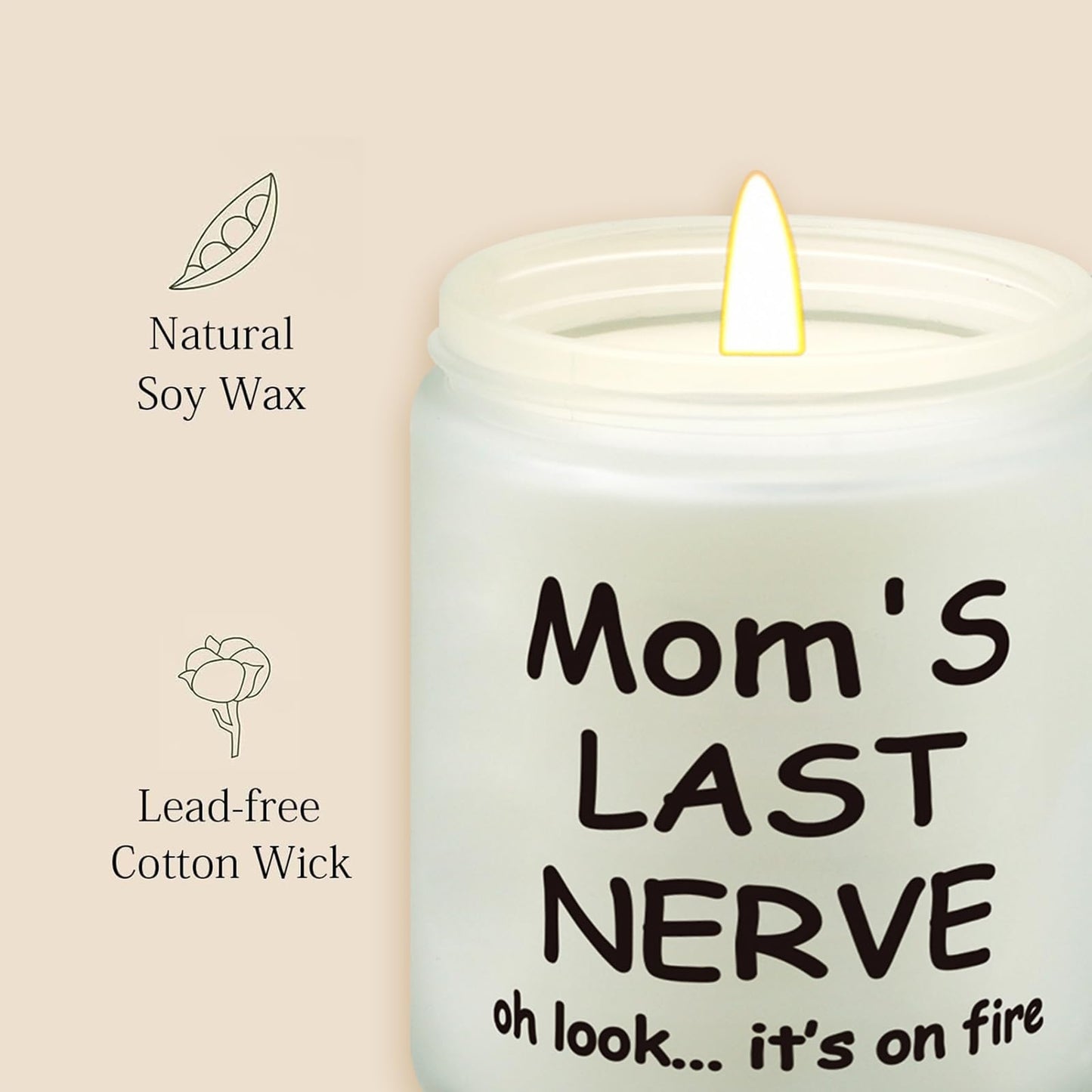 Happy Birthday Candle | Natural Soy Wax Vanilla Scented Candles