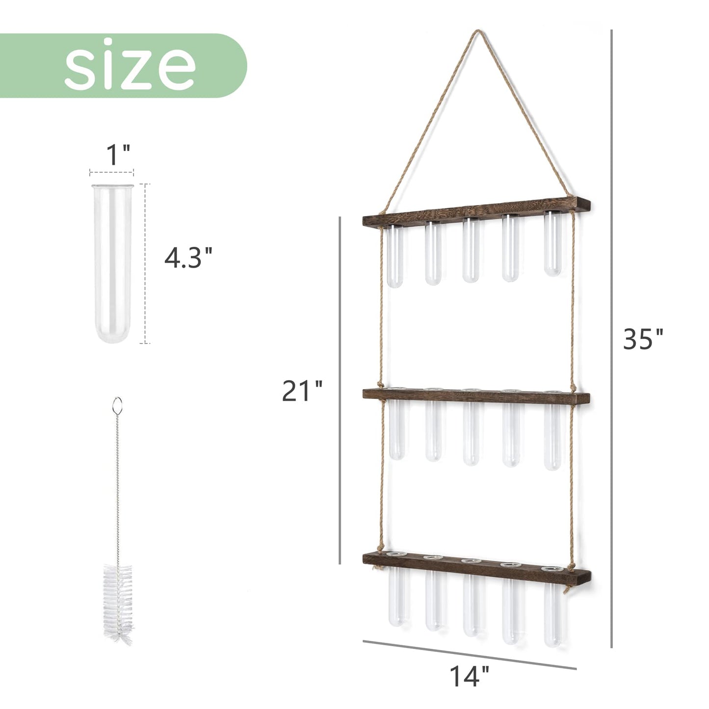 Wall Hanging Plant Propagation Station