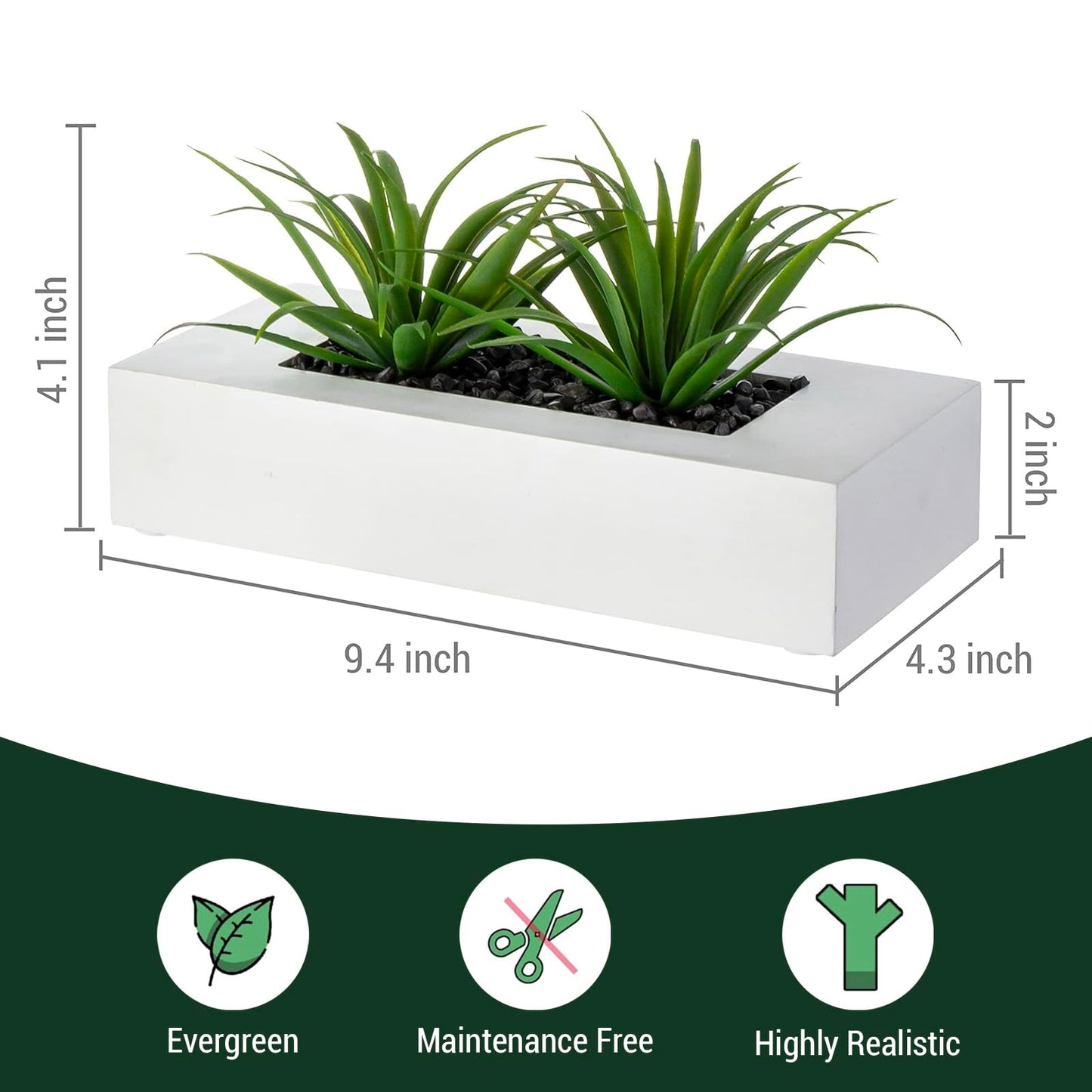 Faux Tabletop Plants