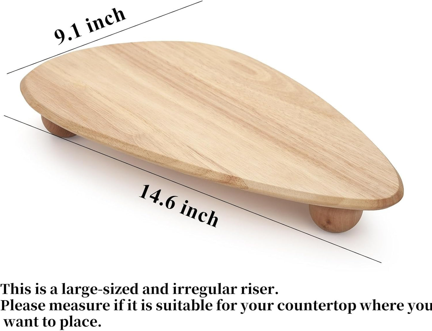 Wooden Pedestal Stand for Decor/Plants/Candles