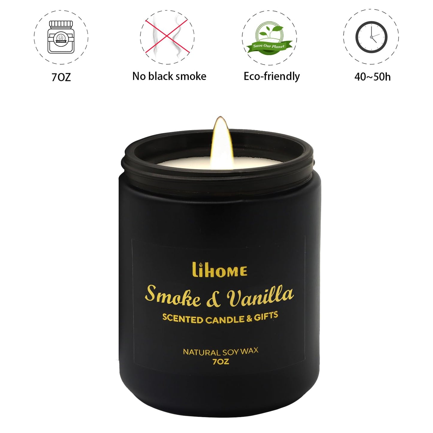 Happy Birthday Candle | Natural Soy Wax Vanilla Scented Candles