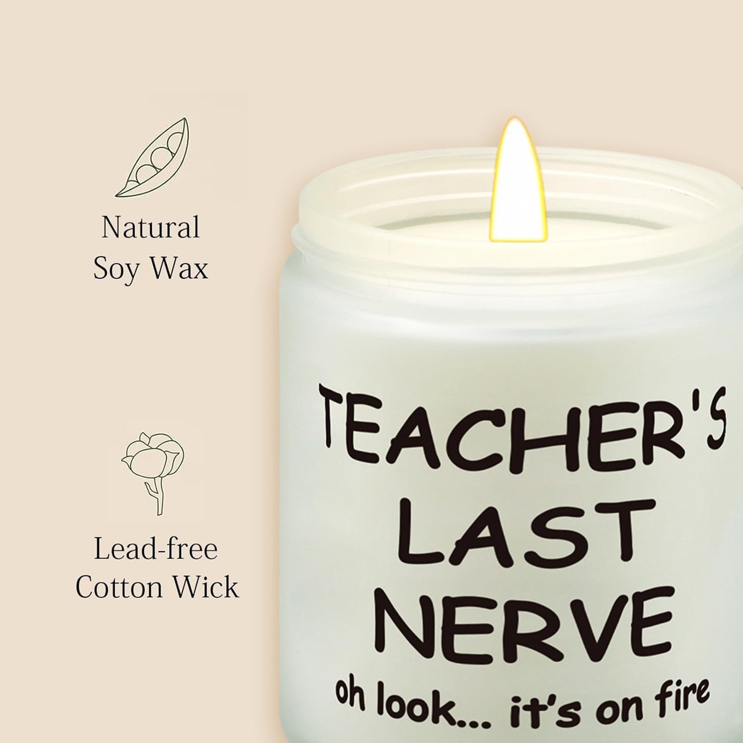 Happy Birthday Candle | Natural Soy Wax Vanilla Scented Candles