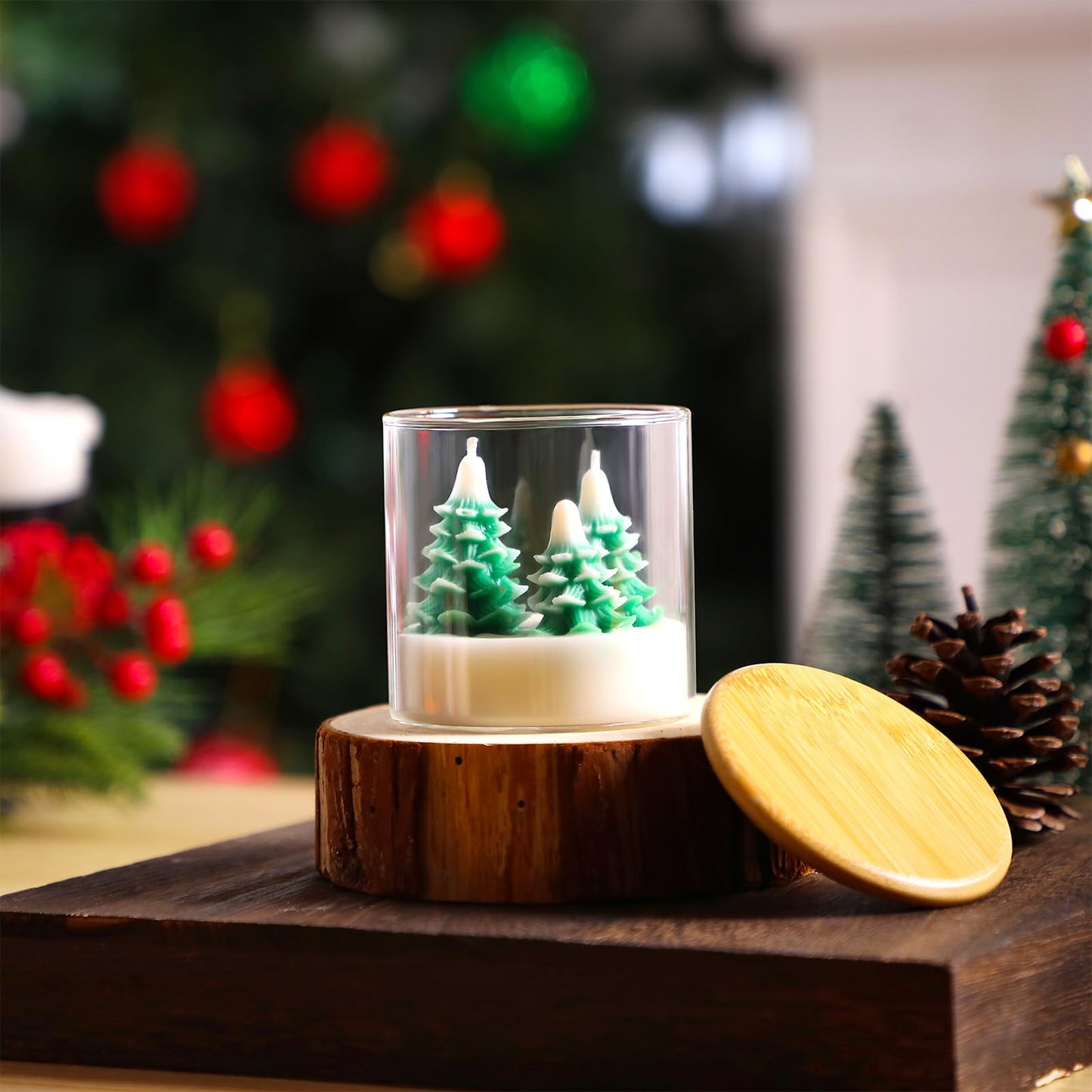 Cactus Terrarium Plant Candle