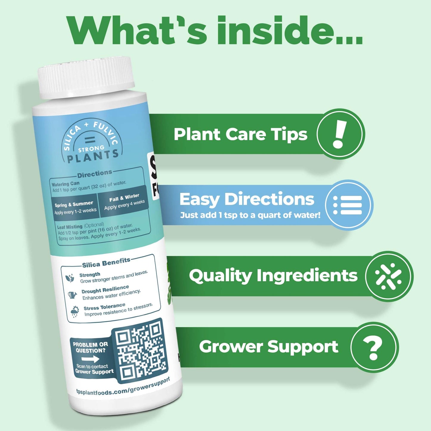 Silica for Houseplants for Strong Stems & Healthy Leaves