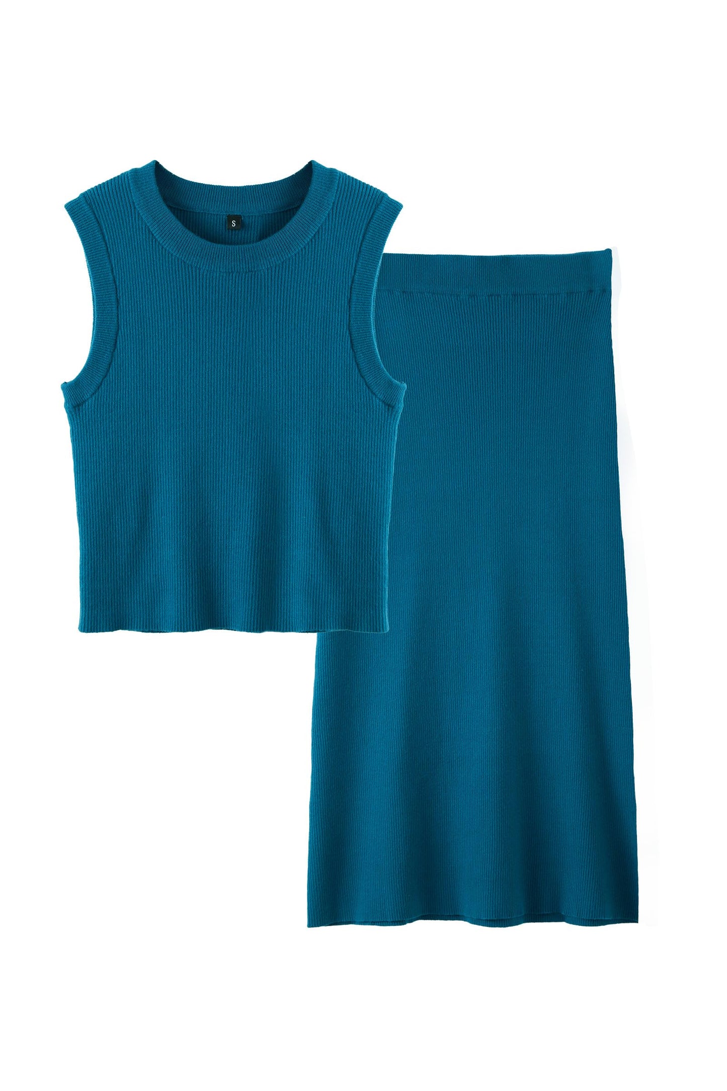 Summer Tank Top & Midi Skirt Set