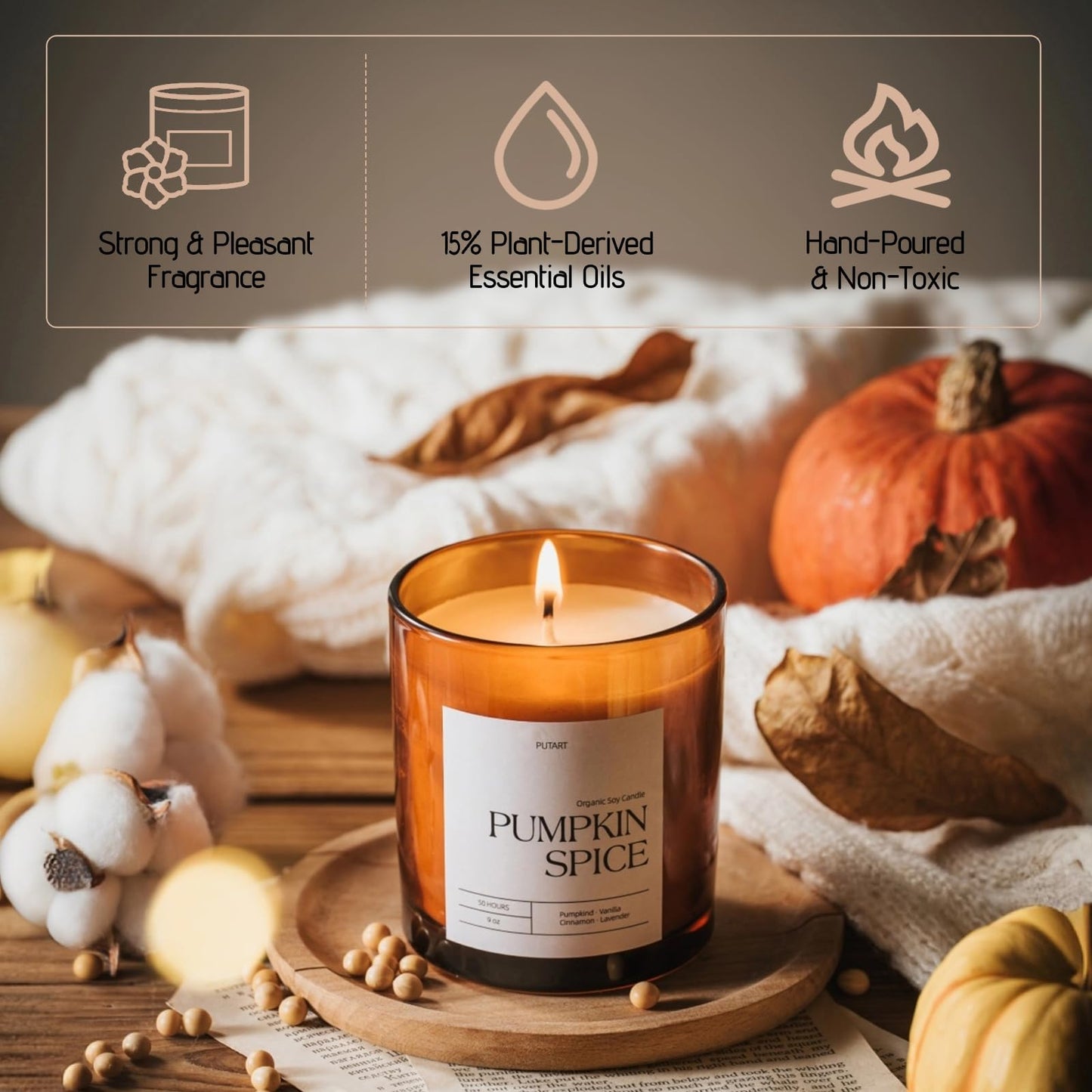 Natural Soy Wax Aromatherapy