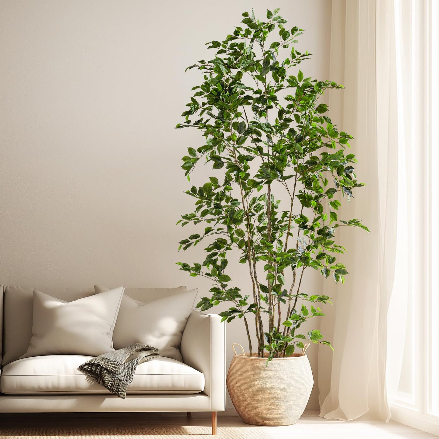 Artificial Ficus Tree & Planter