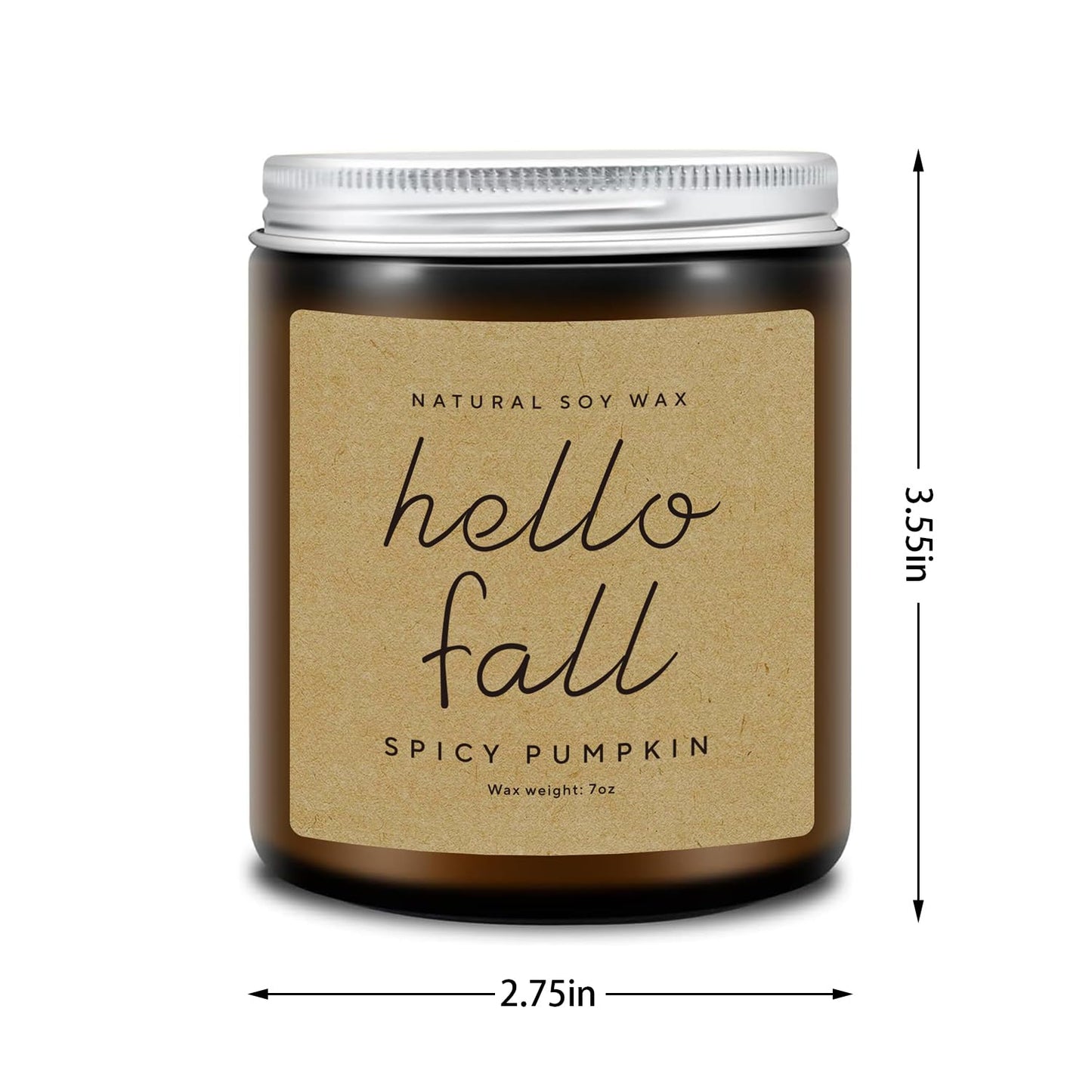 Happy Birthday Candle | Natural Soy Wax Vanilla Scented Candles