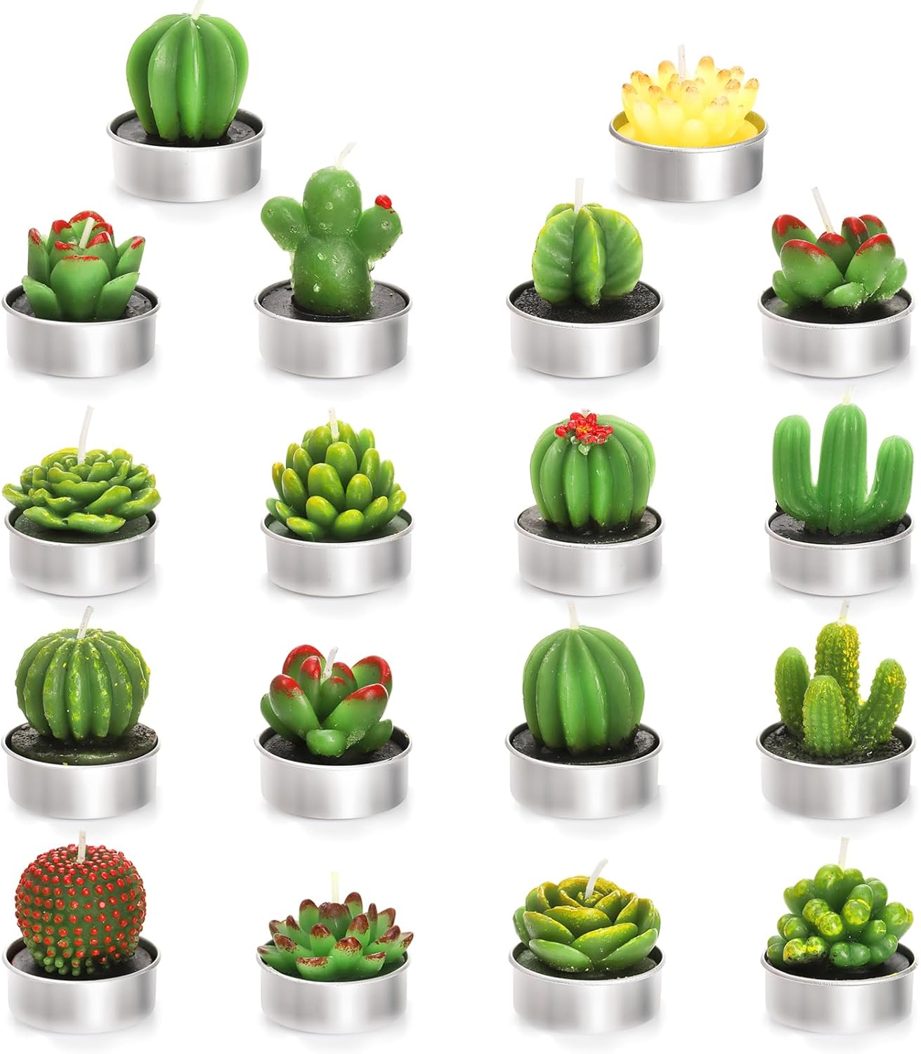 Cactus Tealight Candles