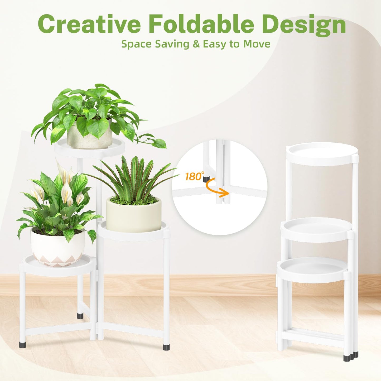 5 Tier Folding Plant Stand