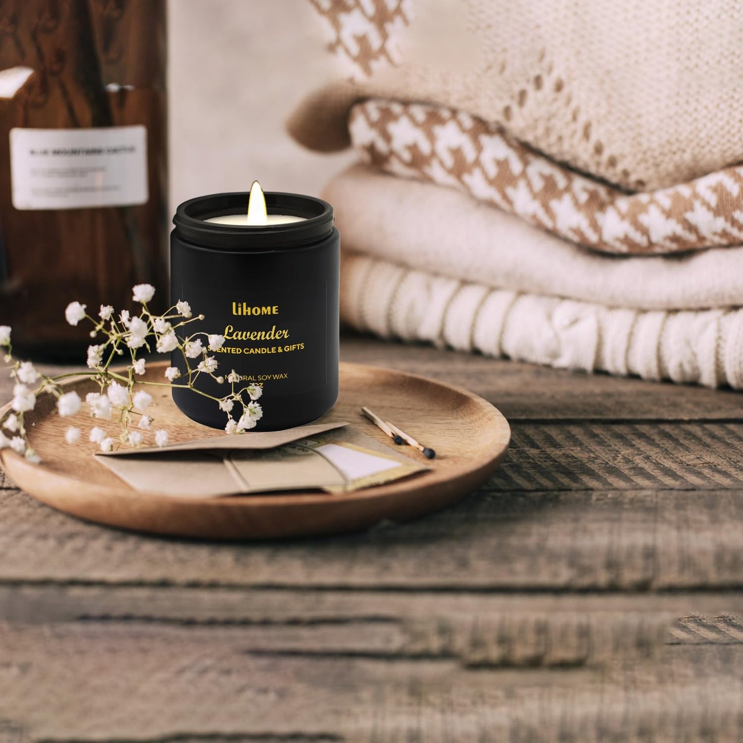 Happy Birthday Candle | Natural Soy Wax Vanilla Scented Candles