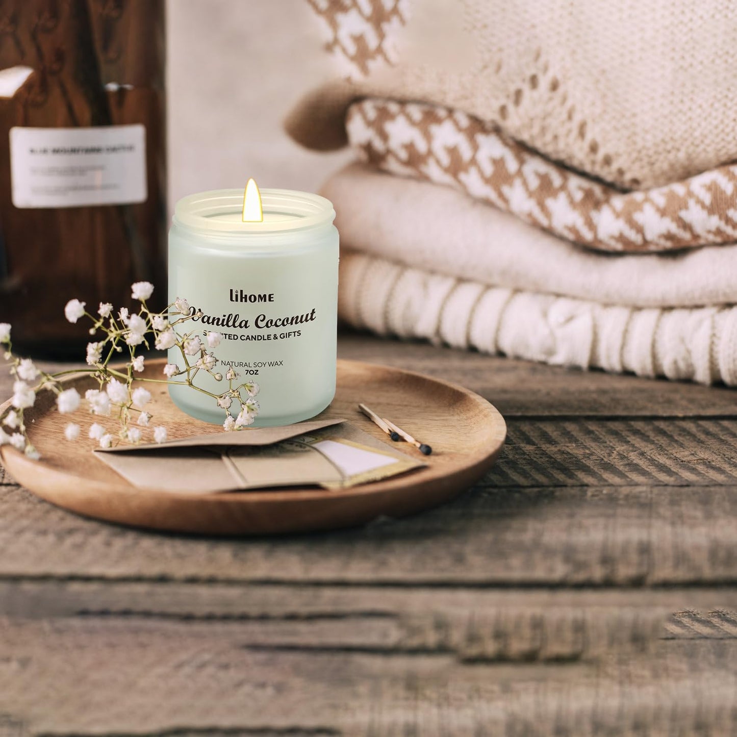 Happy Birthday Candle | Natural Soy Wax Vanilla Scented Candles