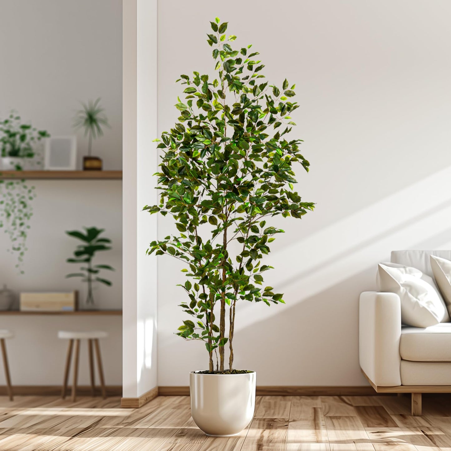 Artificial Ficus Tree & Planter