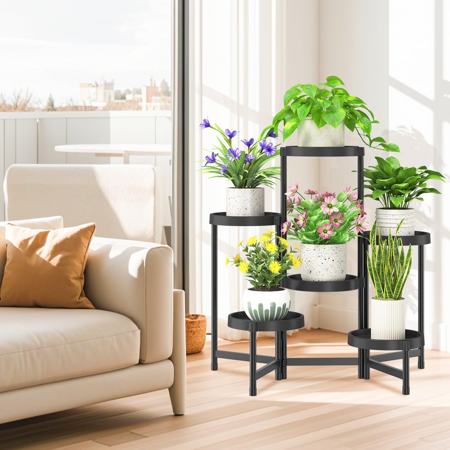 5 Tier Folding Plant Stand