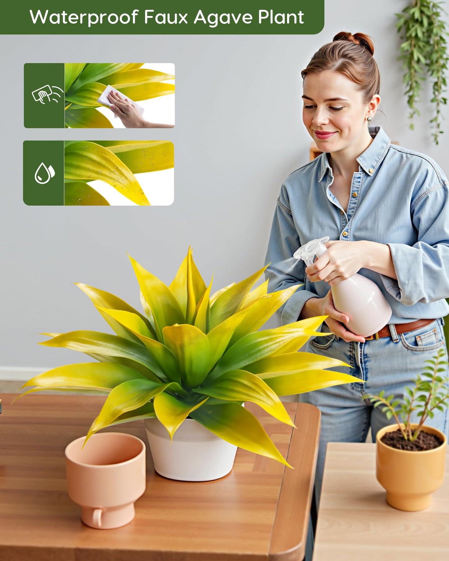 Large Artificial Agave Plant