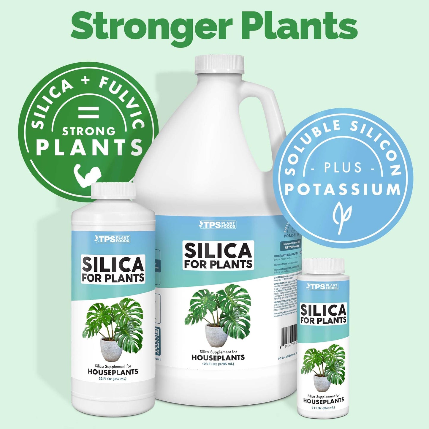 Silica for Houseplants for Strong Stems & Healthy Leaves