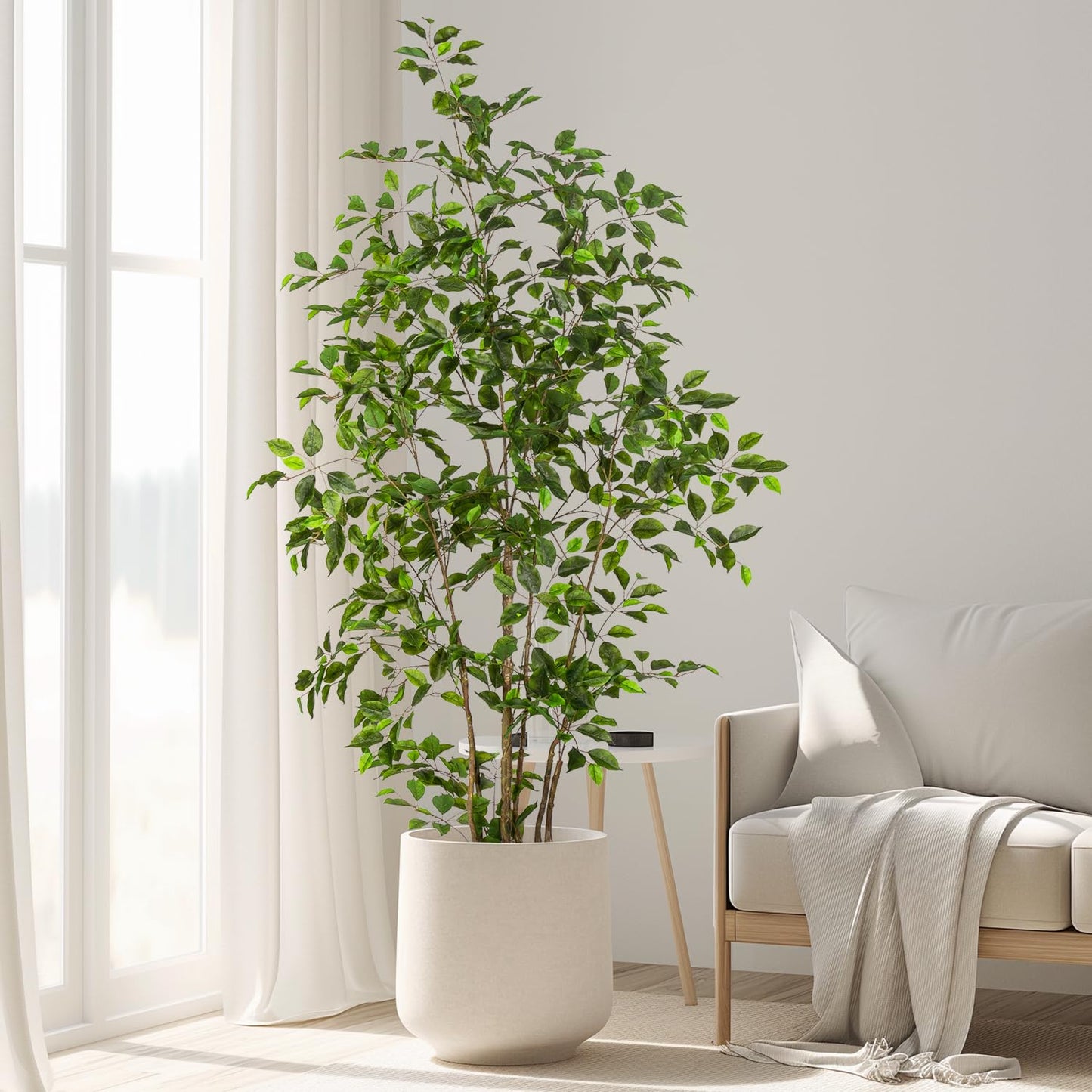 Artificial Ficus Tree & Planter