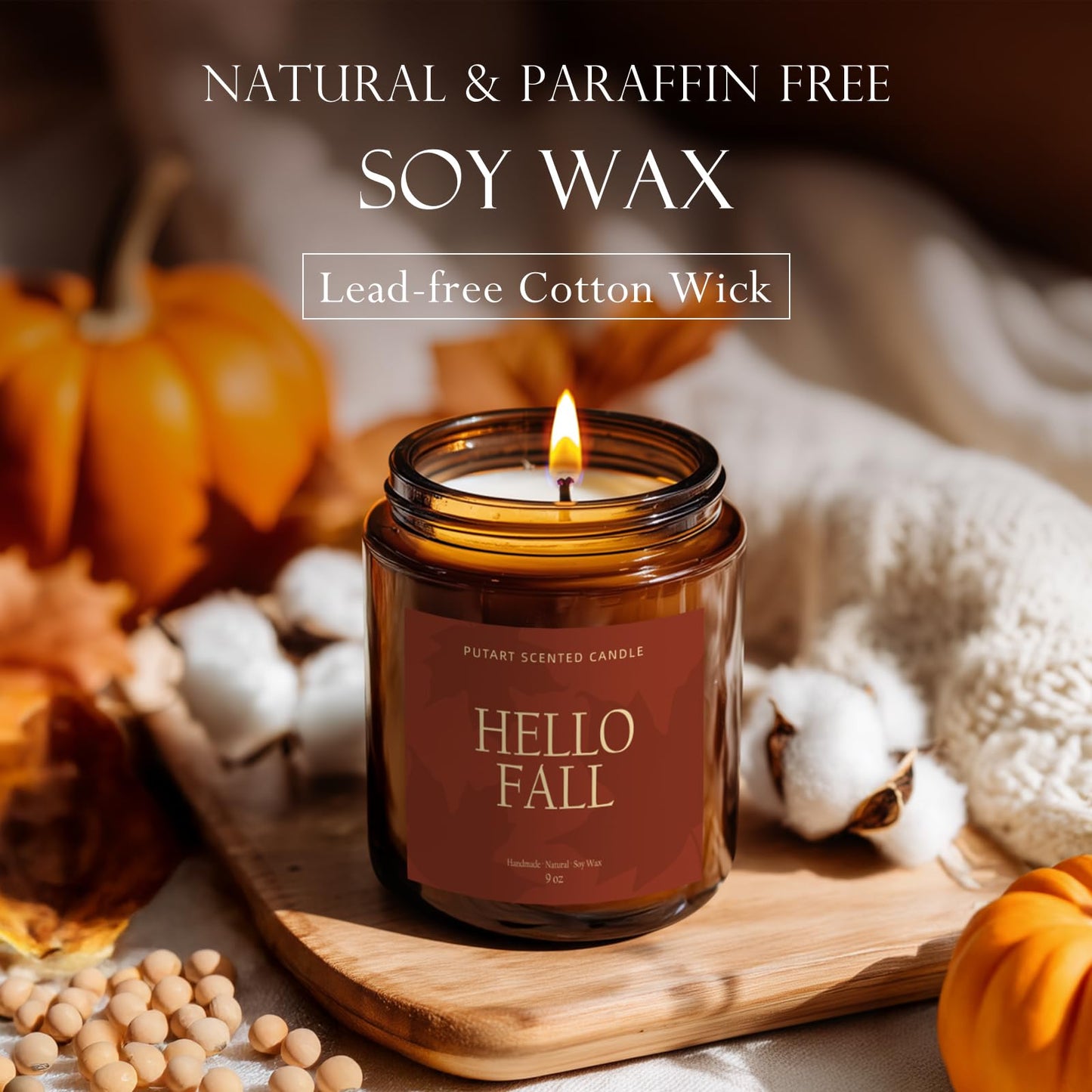 Natural Soy Wax Aromatherapy