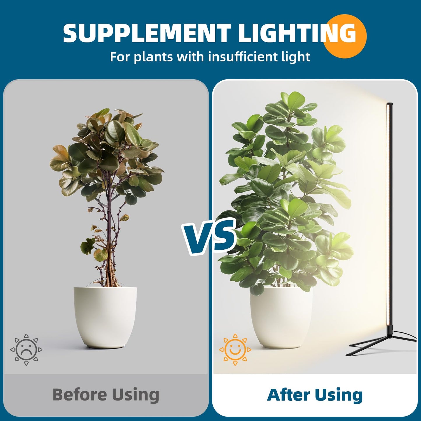 Full Spectrum Barrina Standing Grow Light