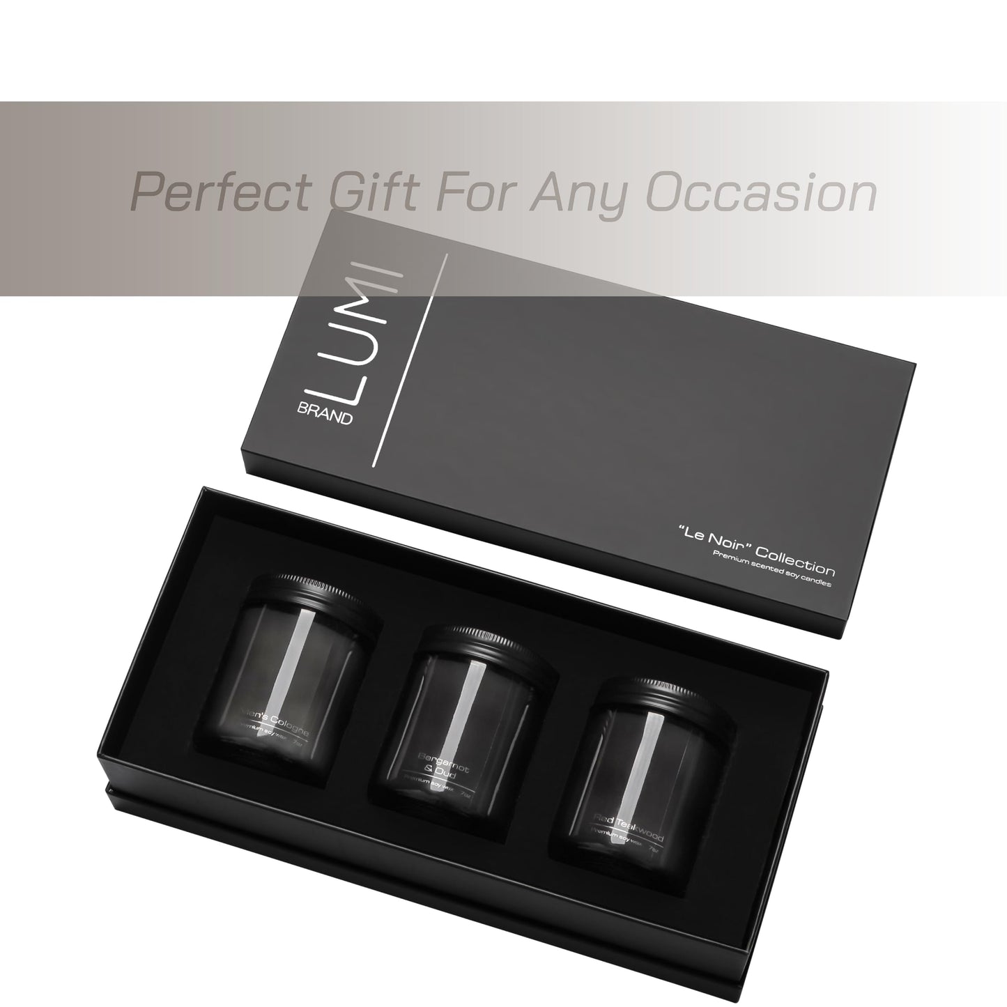 Scented Soy Candles Gift Set | Nature's Bloom Collection | 3 Scented Candles
