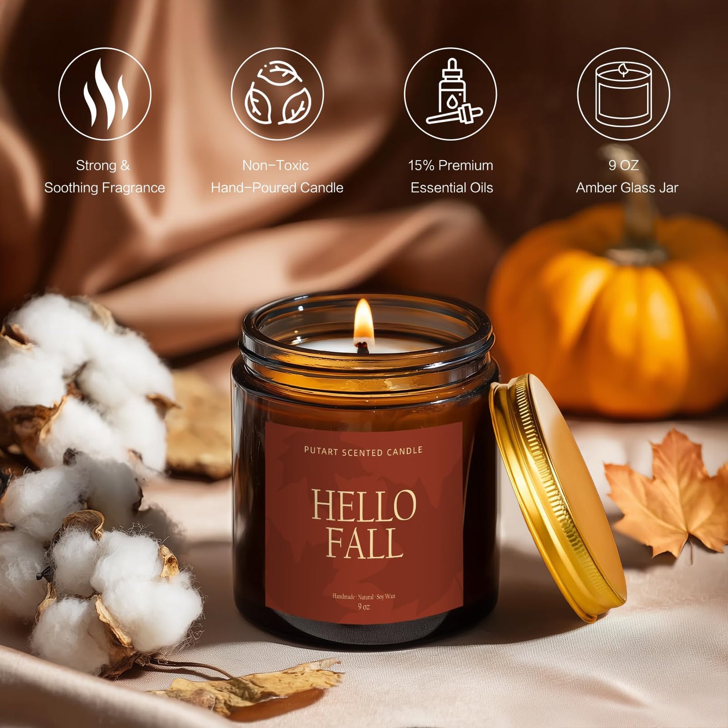 Natural Soy Wax Aromatherapy