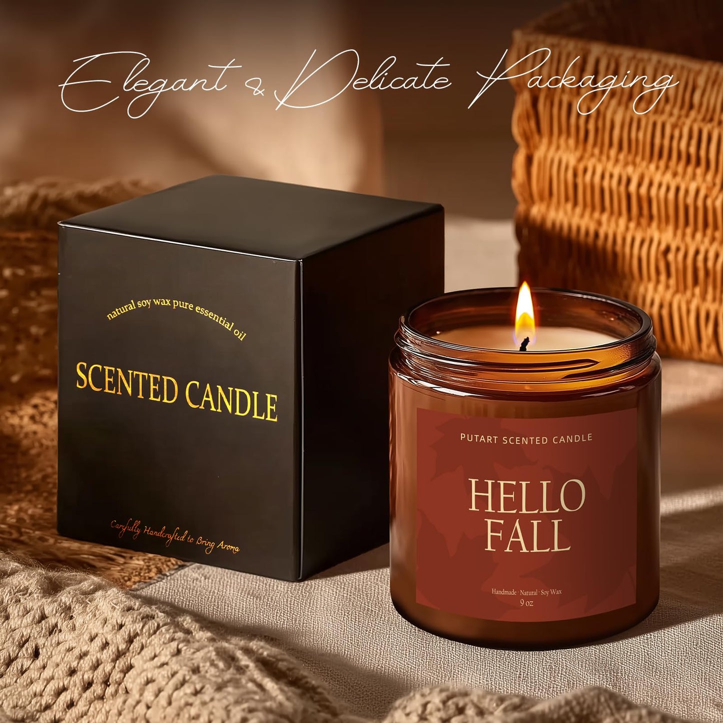 Natural Soy Wax Aromatherapy