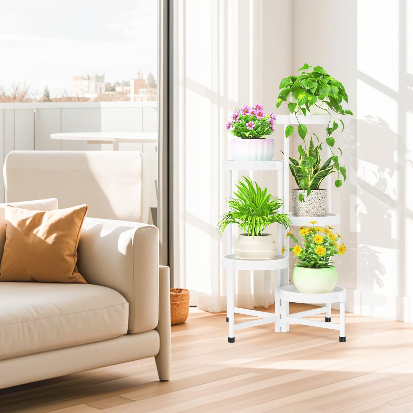 5 Tier Folding Plant Stand