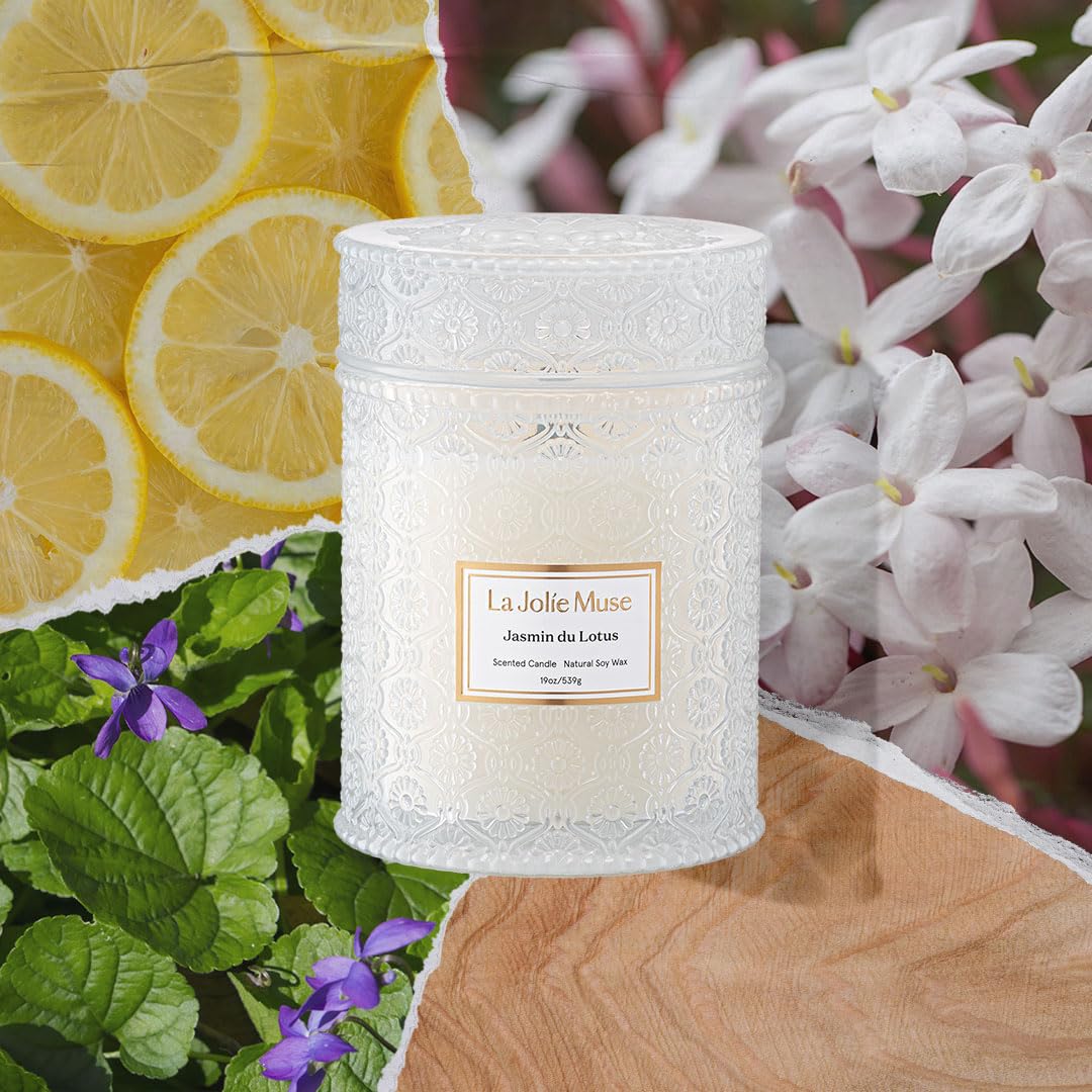 LA JOLIE MUSE Glass Jar Candle