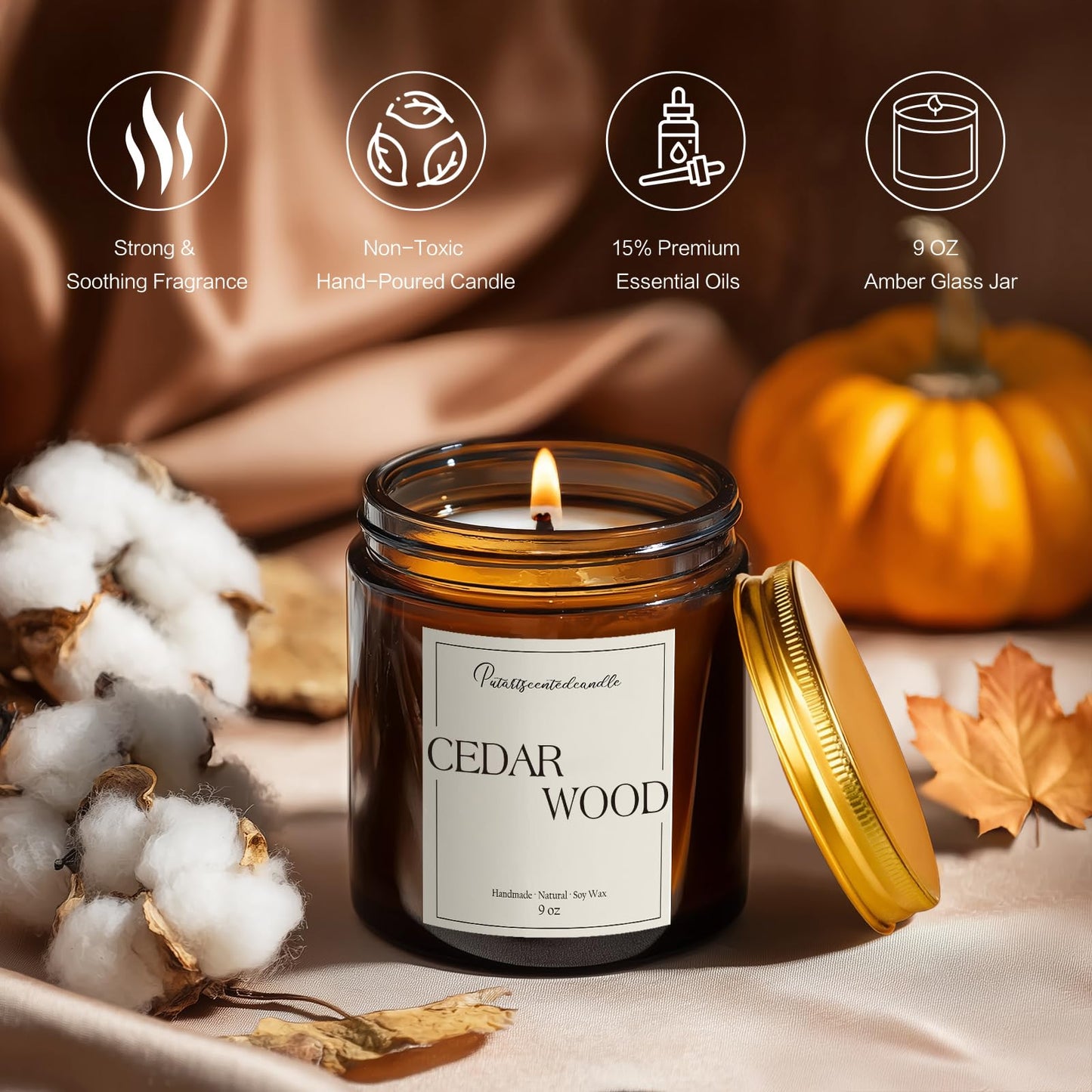 Natural Soy Wax Aromatherapy