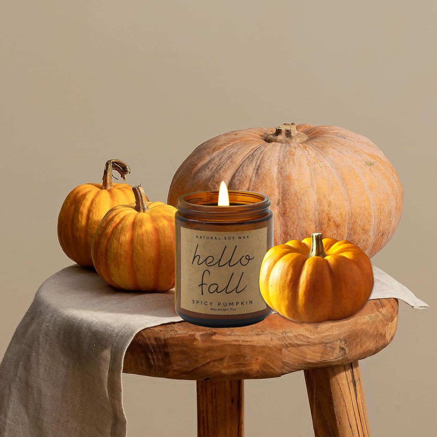 Happy Birthday Candle | Natural Soy Wax Vanilla Scented Candles
