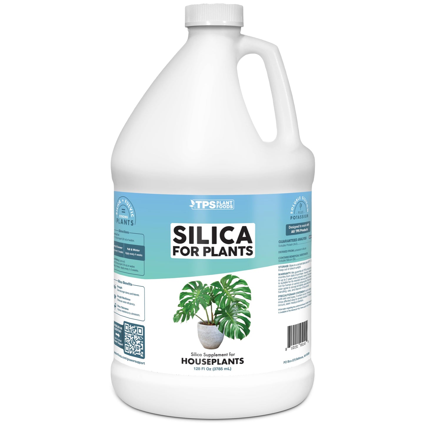 Silica for Houseplants for Strong Stems & Healthy Leaves