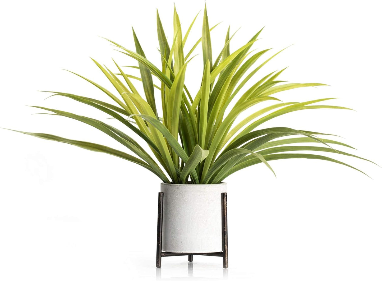 Artificial Spider Plant in Plant Stand
